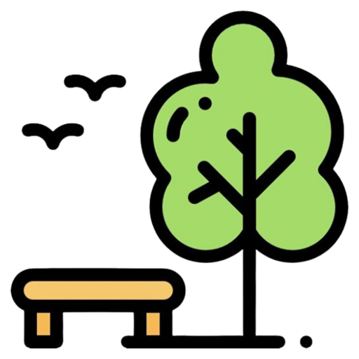 Avenue Plantation Curbing Stone with Foot path